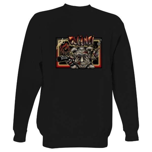 Mikina bez kapuce Unisex s potiskem Mikina Bulánci